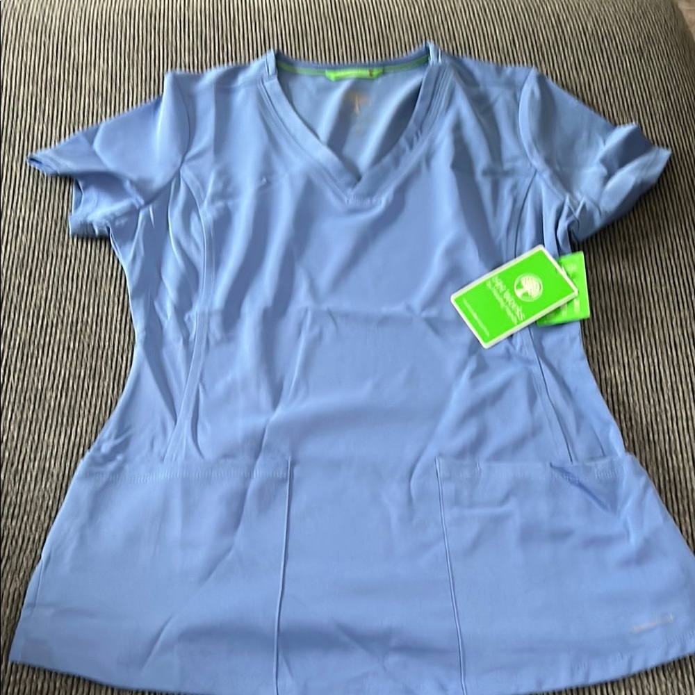 Blue Healing Hand  Women's Scrub set